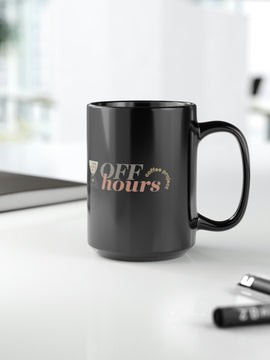 Branded Black Ceramic Mug 15oz